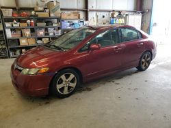 Honda salvage cars for sale: 2008 Honda Civic EX