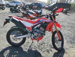 Salvage cars for sale from Copart Baltimore, MD: 2023 Honda CRF300 LA