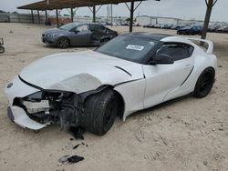 Salvage cars for sale at Temple, TX auction: 2022 Toyota Supra Base