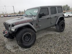 Salvage cars for sale at Mentone, CA auction: 2020 Jeep Wrangler Unlimited Rubicon