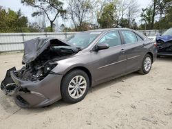 Toyota Camry LE Vehiculos salvage en venta: 2016 Toyota Camry LE