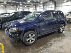 Salvage cars for sale at Ham Lake, MN auction: 2017 Jeep Compass Latitude