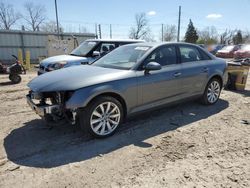Salvage cars for sale from Copart Lansing, MI: 2017 Audi A4 Premium