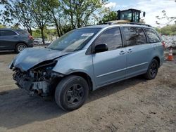 Salvage cars for sale at Baltimore, MD auction: 2010 Toyota Sienna CE