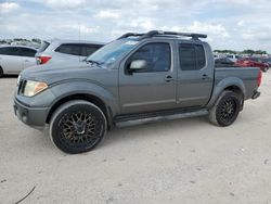 Salvage cars for sale from Copart San Antonio, TX: 2006 Nissan Frontier Crew Cab LE