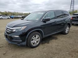 Salvage cars for sale from Copart Windsor, NJ: 2016 Honda Pilot LX