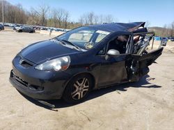 Salvage cars for sale from Copart Marlboro, NY: 2007 Honda FIT S