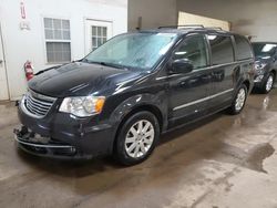 Salvage cars for sale at Davison, MI auction: 2015 Chrysler Town & Country Touring