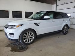 Salvage cars for sale from Copart Blaine, MN: 2014 Land Rover Range Rover Sport HSE