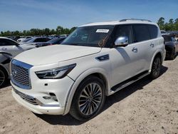 Infiniti QX80 salvage cars for sale: 2019 Infiniti QX80 Luxe