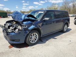Salvage cars for sale from Copart Ellwood City, PA: 2017 Ford Flex SE