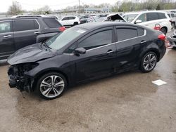 Salvage cars for sale at Louisville, KY auction: 2016 KIA Forte EX