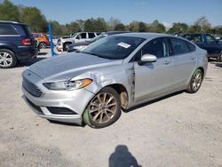 Salvage cars for sale from Copart Madisonville, TN: 2017 Ford Fusion SE