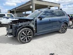 Salvage cars for sale at West Palm Beach, FL auction: 2019 Volvo XC90 T6 Momentum