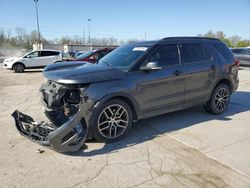 Salvage cars for sale at Fort Wayne, IN auction: 2016 Ford Explorer Sport