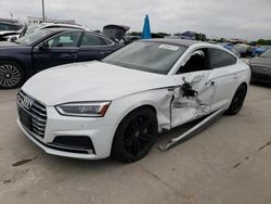 Vehiculos salvage en venta de Copart Grand Prairie, TX: 2018 Audi A5 Premium Plus S-Line
