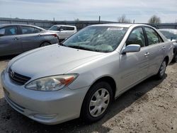 Toyota Camry LE salvage cars for sale: 2003 Toyota Camry LE