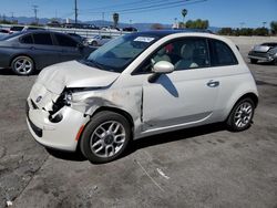 Fiat 500 salvage cars for sale: 2015 Fiat 500 POP