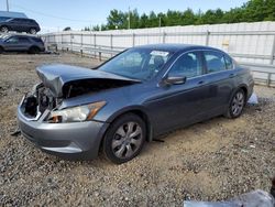 Salvage cars for sale from Copart Memphis, TN: 2008 Honda Accord EXL