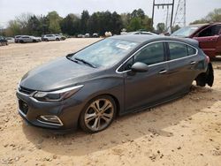 Chevrolet Cruze salvage cars for sale: 2018 Chevrolet Cruze Premier