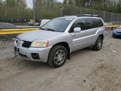 Mitsubishi salvage cars for sale: 2004 Mitsubishi Endeavor Limited