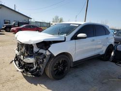 Salvage cars for sale at Pekin, IL auction: 2015 Ford Edge SEL