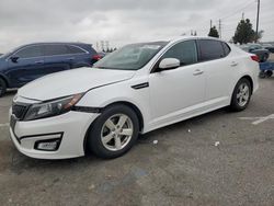 Salvage cars for sale from Copart Rancho Cucamonga, CA: 2014 KIA Optima LX