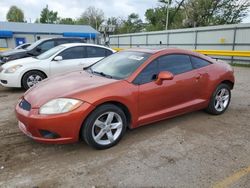 Salvage cars for sale at Wichita, KS auction: 2009 Mitsubishi Eclipse GS