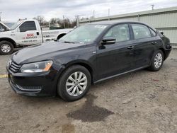 Salvage cars for sale from Copart Pennsburg, PA: 2015 Volkswagen Passat S