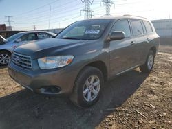 Salvage cars for sale from Copart Elgin, IL: 2008 Toyota Highlander