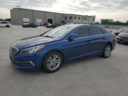 Salvage cars for sale from Copart Wilmer, TX: 2017 Hyundai Sonata SE