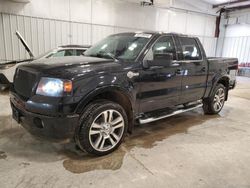 Salvage cars for sale at Franklin, WI auction: 2007 Ford F150 Supercrew