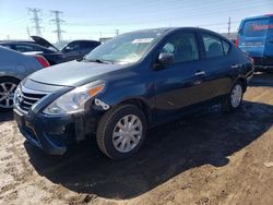 Salvage cars for sale from Copart Elgin, IL: 2016 Nissan Versa S
