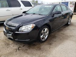 Salvage cars for sale at Pekin, IL auction: 2010 Chevrolet Malibu 1LT