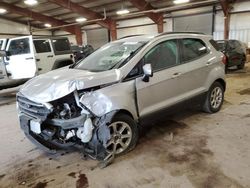 Salvage cars for sale from Copart Lansing, MI: 2019 Ford Ecosport SE