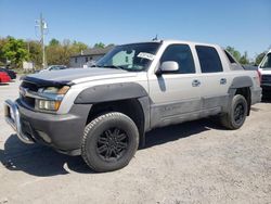 Salvage cars for sale at York Haven, PA auction: 2004 Chevrolet Avalanche K1500