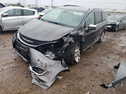 Salvage cars for sale at Elgin, IL auction: 2019 Chrysler Pacifica Limited