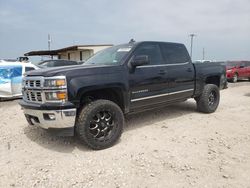 Salvage cars for sale from Copart Temple, TX: 2015 Chevrolet Silverado K1500 LTZ