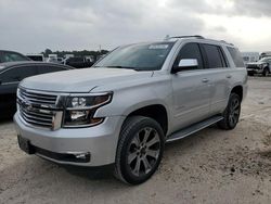 Salvage cars for sale at Houston, TX auction: 2017 Chevrolet Tahoe C1500 Premier