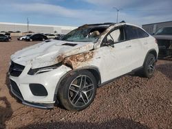 Mercedes-Benz gle-Class salvage cars for sale: 2018 Mercedes-Benz GLE Coupe 43 AMG