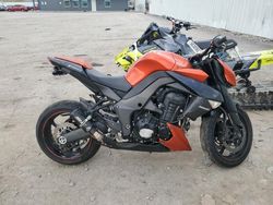 Salvage cars for sale from Copart Magna, UT: 2012 Kawasaki ZR1000 D