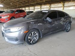 Salvage cars for sale at Phoenix, AZ auction: 2016 Honda Civic EX