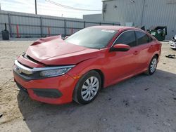 Salvage cars for sale at Jacksonville, FL auction: 2016 Honda Civic LX