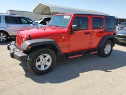 Salvage cars for sale at Fresno, CA auction: 2016 Jeep Wrangler Unlimited Sport