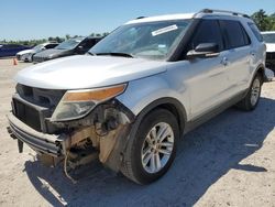 Ford Explorer xlt salvage cars for sale: 2014 Ford Explorer XLT