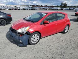 Salvage cars for sale at Antelope, CA auction: 2013 Toyota Prius C