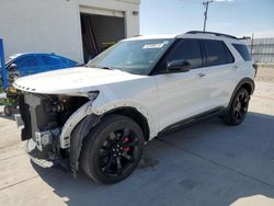 Salvage cars for sale at Farr West, UT auction: 2021 Ford Explorer ST