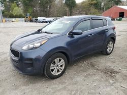 Salvage cars for sale from Copart Mendon, MA: 2017 KIA Sportage LX