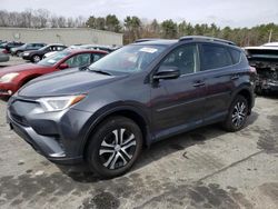 Salvage cars for sale at Exeter, RI auction: 2018 Toyota Rav4 LE