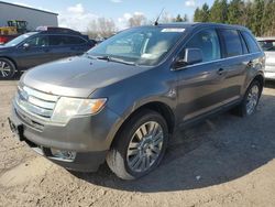 Salvage cars for sale at Leroy, NY auction: 2010 Ford Edge Limited